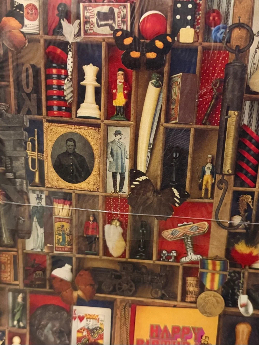 I Spy core Vintage Birthday Gift Wrap